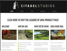 Tablet Screenshot of citadelstudios.net